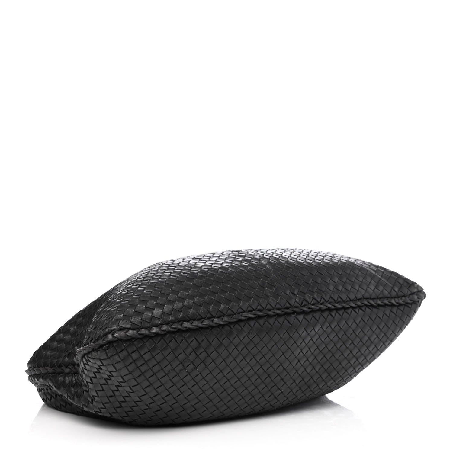 Bottega Veneta Nappa Intrecciato Maxi Veneta Hobo Black 3 of 6