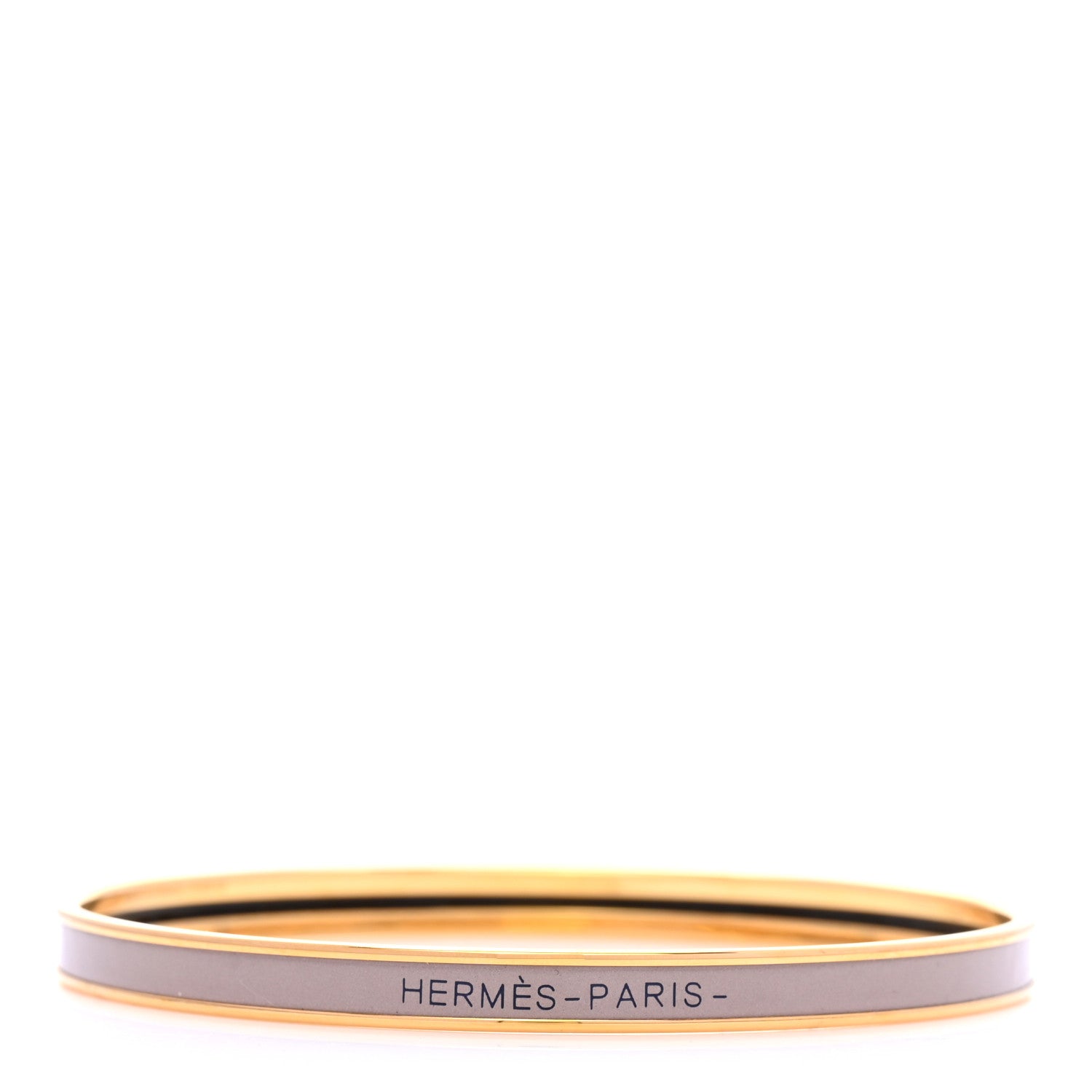 Hermes Enamel Printed Extra Narrow Bracelet 65 1 of 6