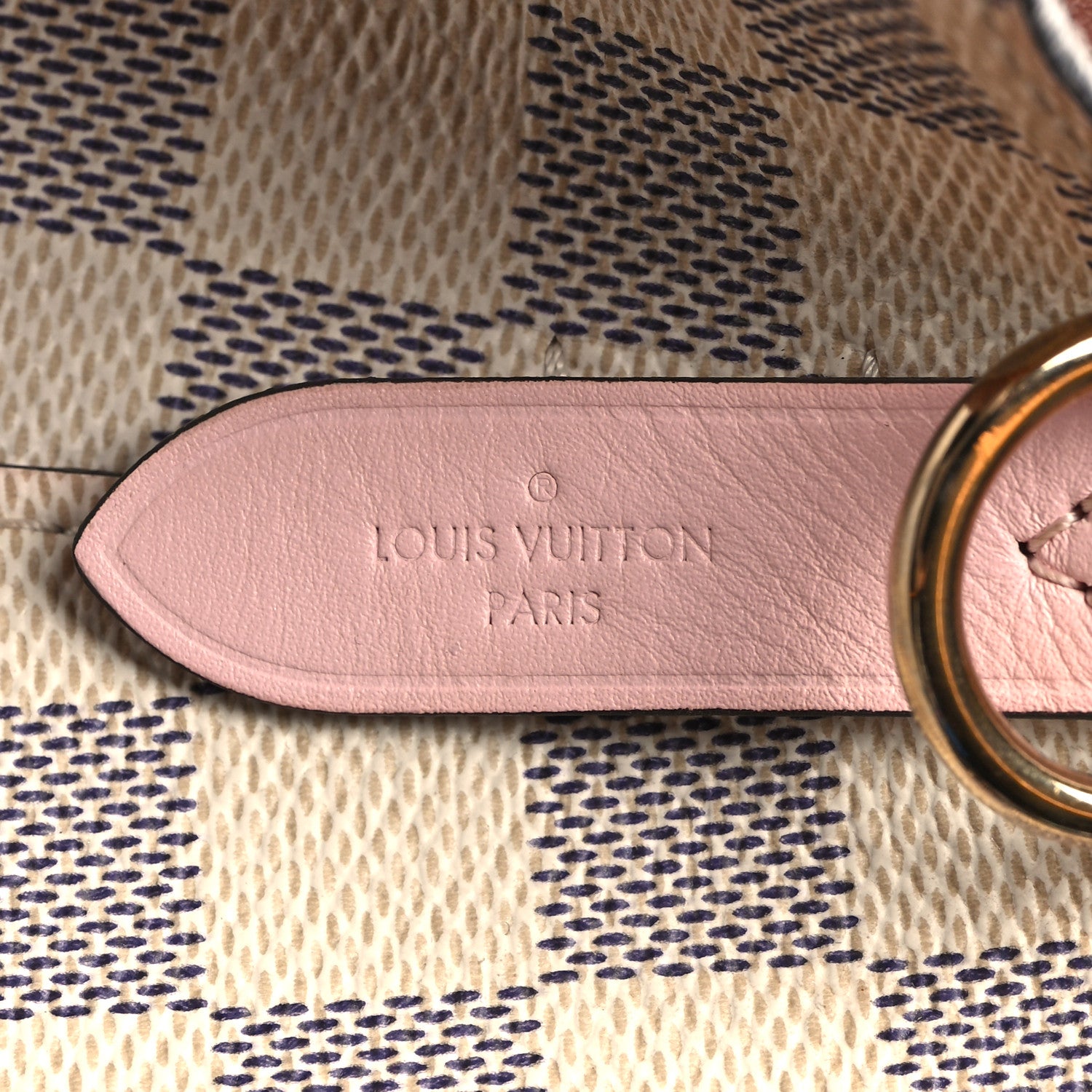 Louis Vuitton Damier Azur Neonoe MM Eau De Rose 7 of 15