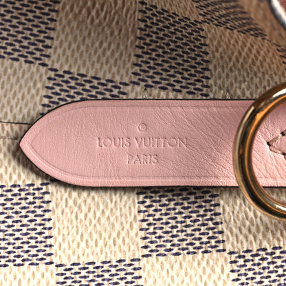 Louis Vuitton Damier Azur Neonoe MM Eau De Rose 7 of 15