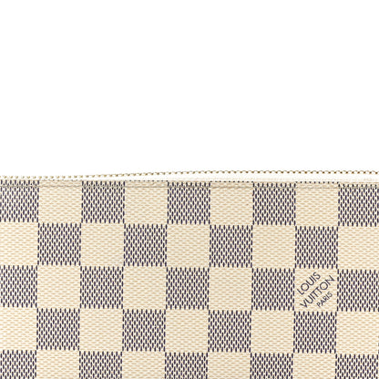 Louis Vuitton Damier Azur Clemence Wallet 7 of 8