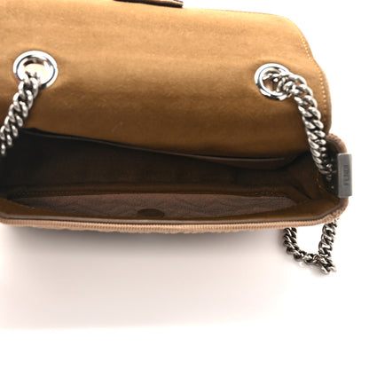 Fendi Technical Fabric FF Midi Chain Baguette Sand 5 of 8