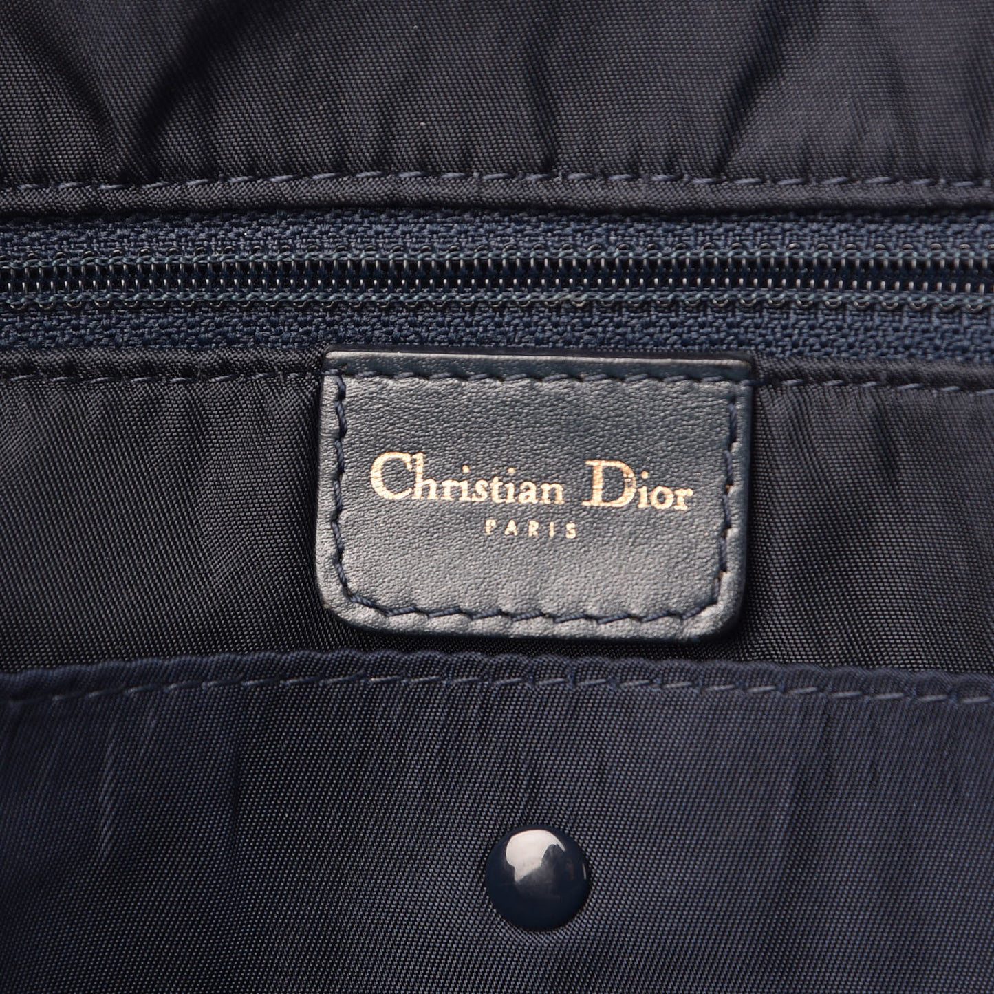Monogram Saddle Bowler Navy