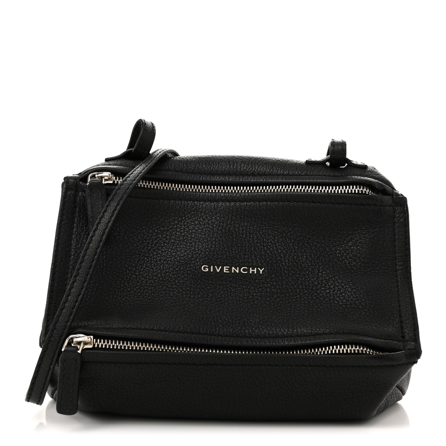 Sugar Goatskin Mini Pandora  Black