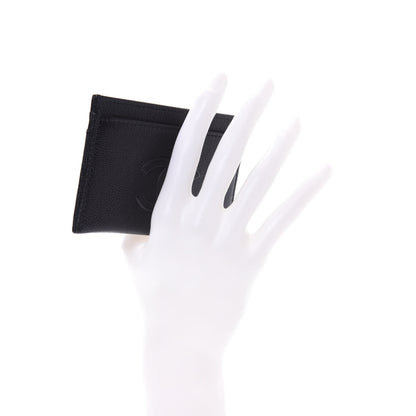 Chanel Calfskin CC Card Holder Black 2 of 9
