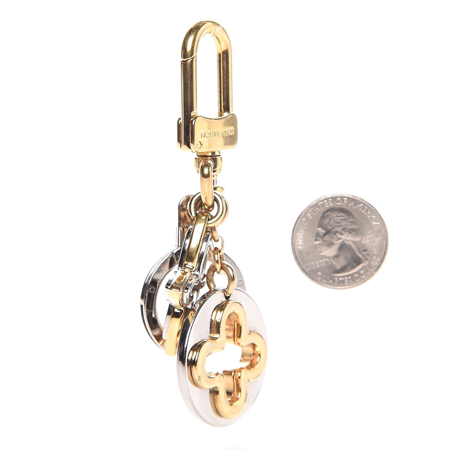 Louis Vuitton Insolence Bag Charm Gold 2 of 4