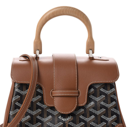 Goyard Goyardine Mini Saigon Black Gold 9 of 10