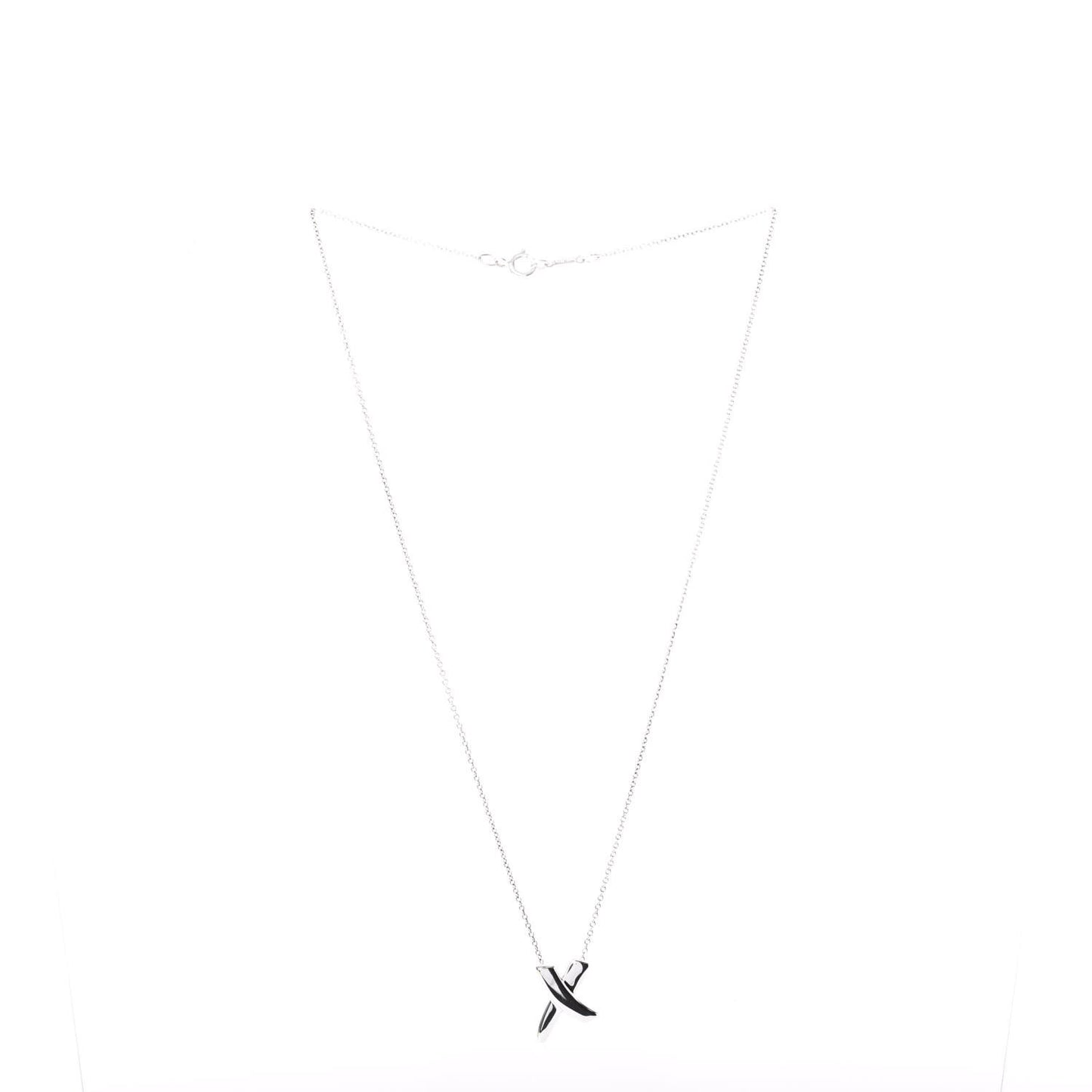 Sterling Silver Paloma Picasso Graffiti X Pendant Necklace
