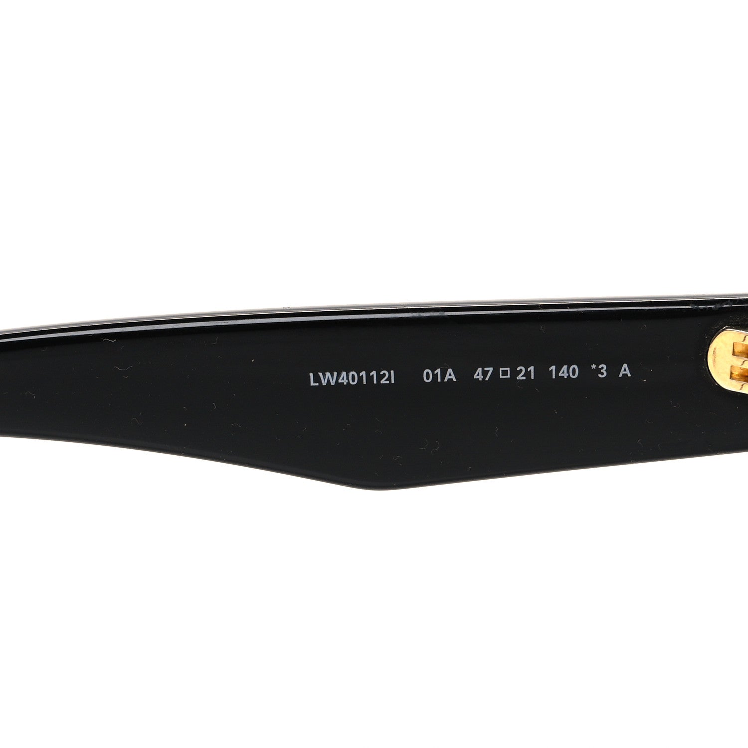 Loewe Acetate Curvy Round Sunglasses LW40112I Black 6 of 7