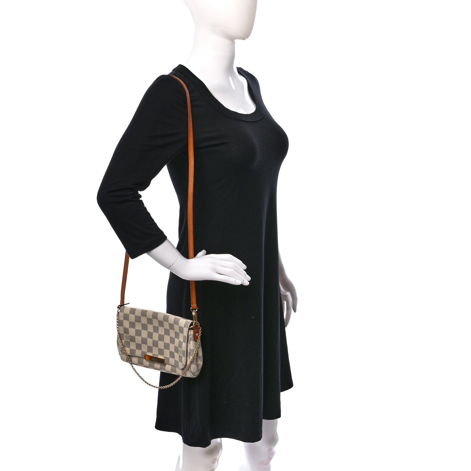 Louis Vuitton Damier Azur Favorite PM 2 of 9