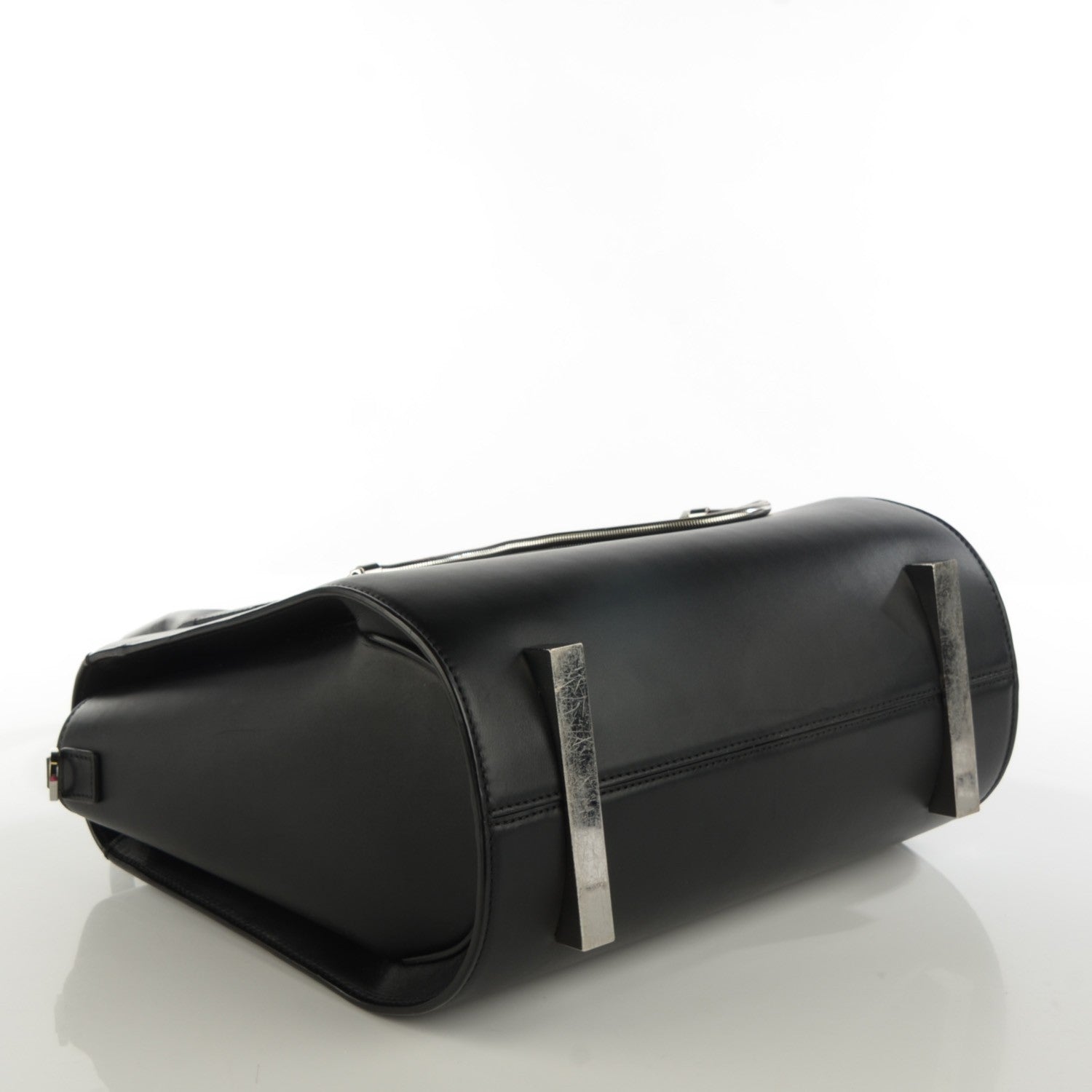 Alexander Wang Smooth Calfskin Large Chastity Bag Black Rhodium Hardware 4 of 7