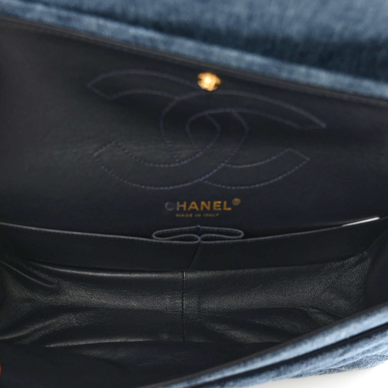 Chanel Denim Quilted 2.55 Reissue 225 Flap Blue 6 of 11
