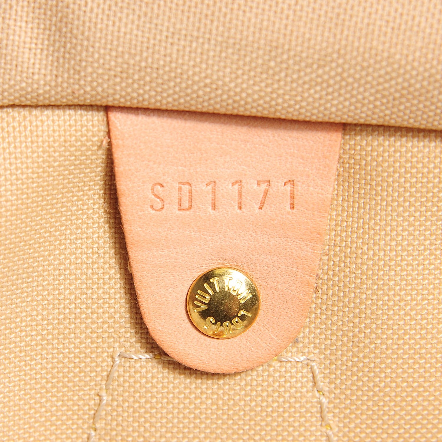 Louis Vuitton Damier Azur Speedy 35 7 of 7