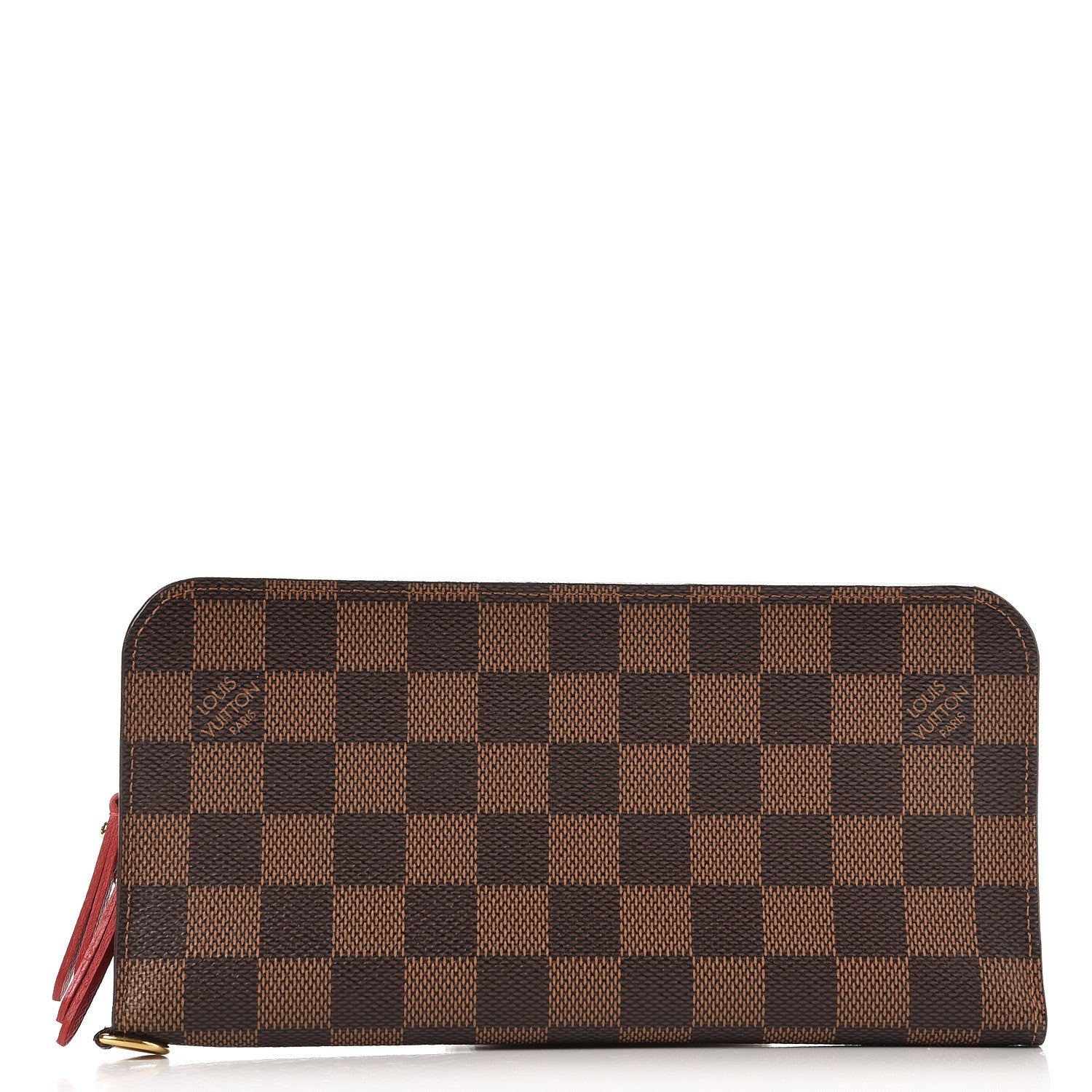 Louis Vuitton Damier Ebene Insolite Wallet Rouge 1 of 7