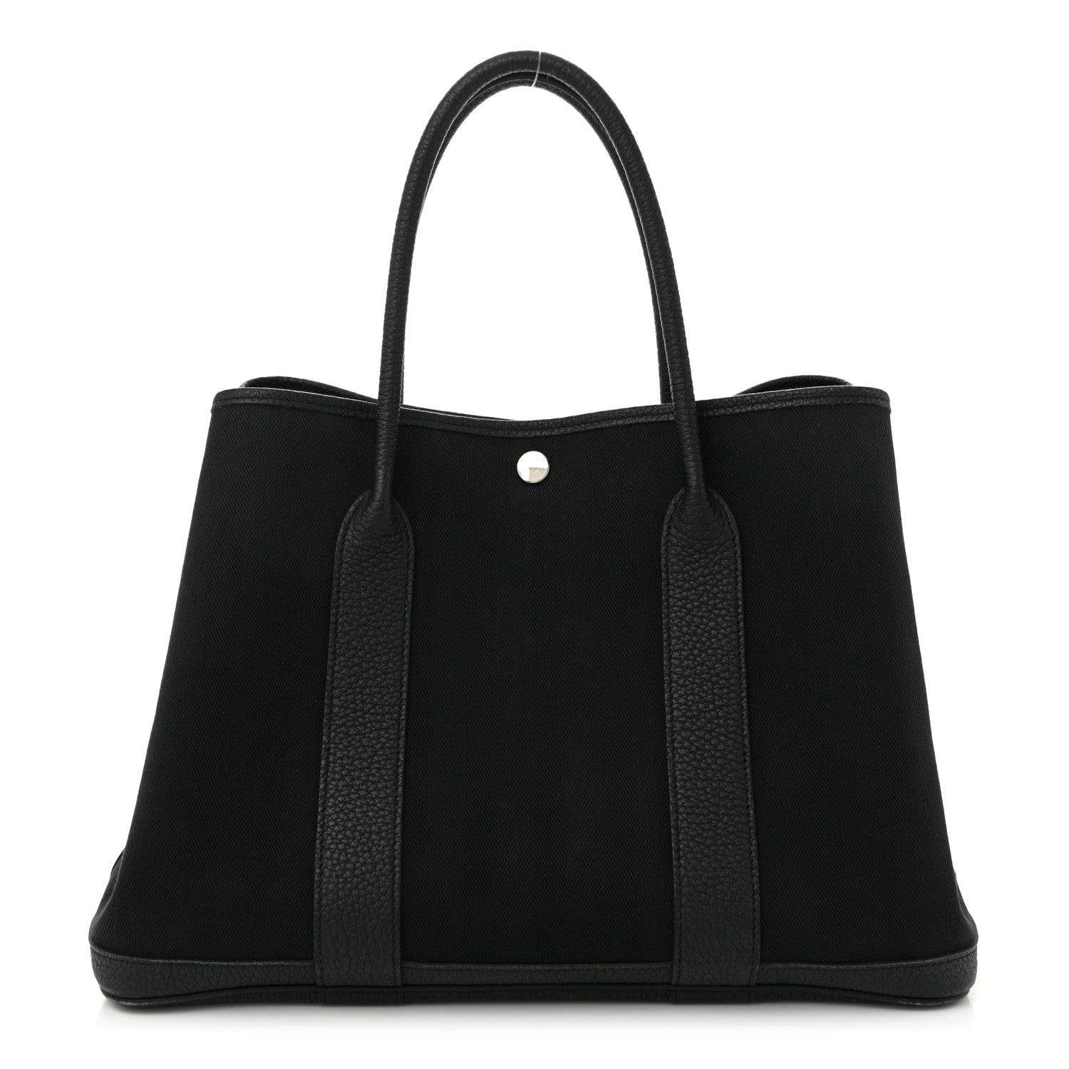 Hermes Toile Negonda Garden Party Tote 36 MM Black 1 of 12