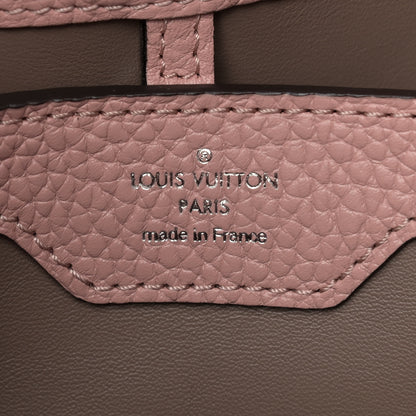 Louis Vuitton Taurillon Capucines PM Magnolia 6 of 8