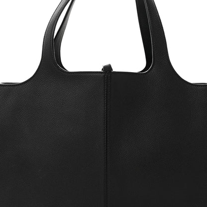Celine Baby Grained Calfskin Medium Tri-Fold Bag Black 10 of 21