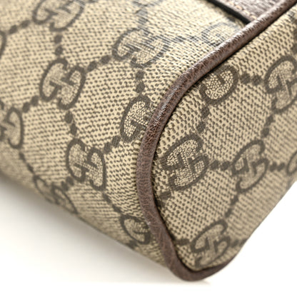 Gucci GG Supreme Monogram Web Small Ophidia Belt Bag 75 30 Dark Brown 10 of 10