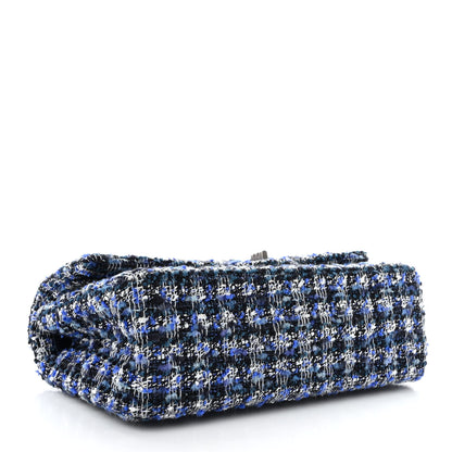 Chanel Tweed Quilted 2.55 Reissue 225 Flap Blue 4 of 10