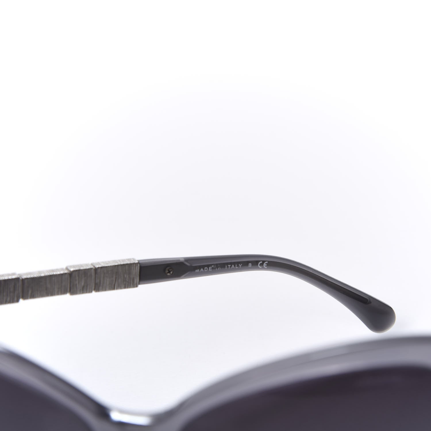 Chanel Crystal Baguette Cat Eye Bijou Sunglasses 5307-B Grey 6 of 8
