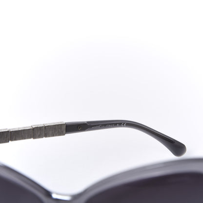 Chanel Crystal Baguette Cat Eye Bijou Sunglasses 5307-B Grey 6 of 8
