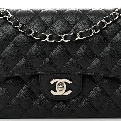 Chanel Caviar Quilted Small Double Flap Black 8 of 13