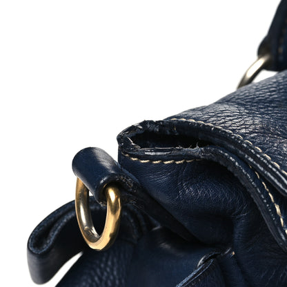 Miu Miu Vitello Lux Bow Tote Bleuette 11 of 17