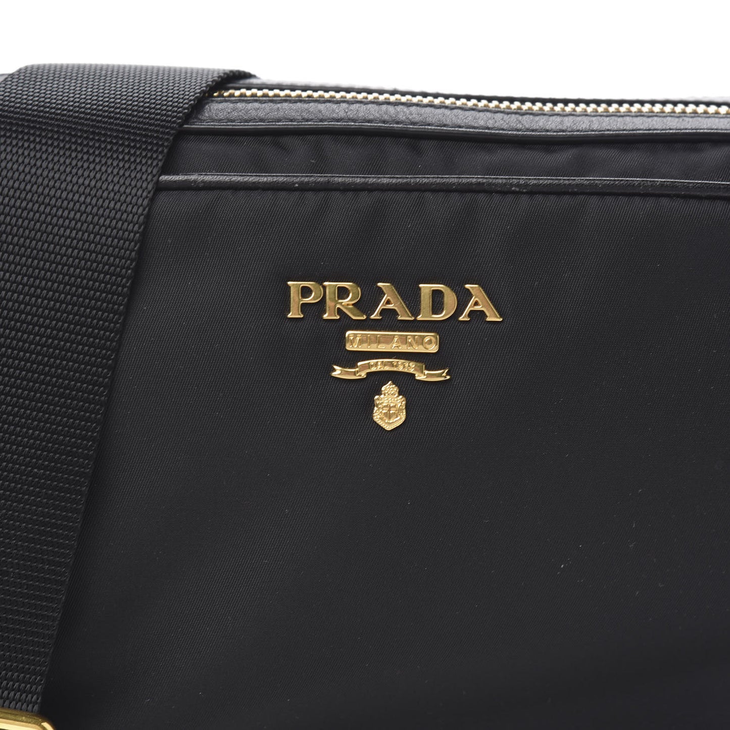 Tessuto Nylon Crossbody Black