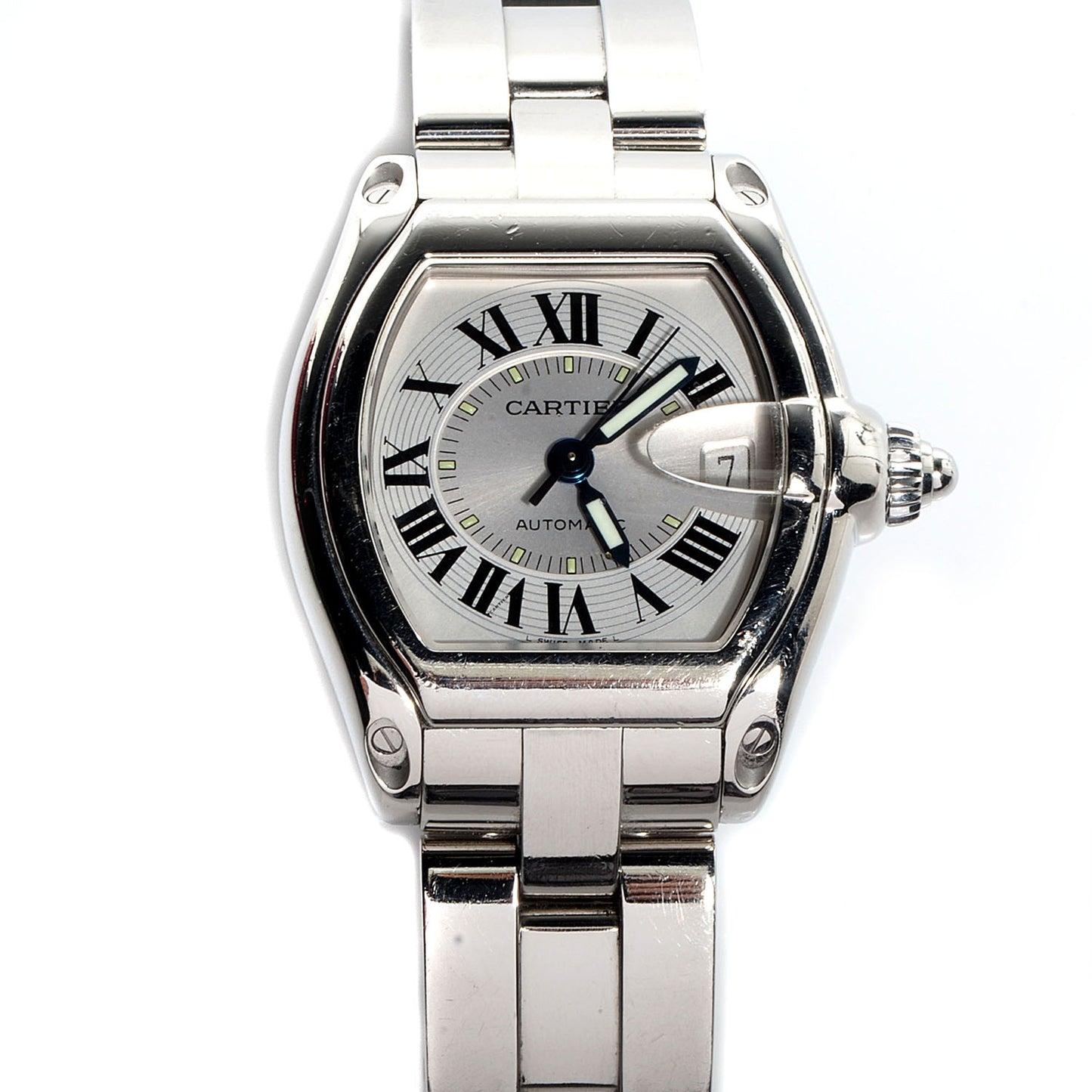 Stainless Steel 37mm Roadster Automatic Watch