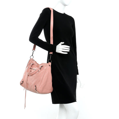 Balenciaga Agneau Classic Hardware Velo Rose Peche 2 of 15