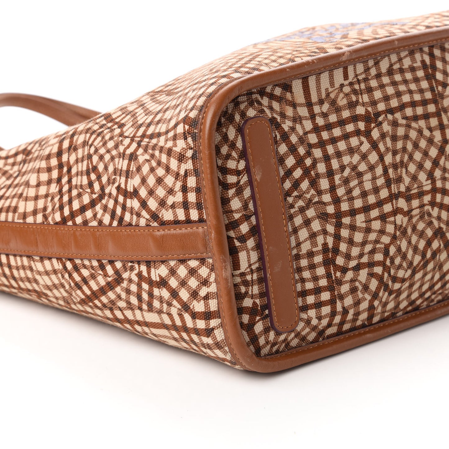 Visetos Medium Liz Reversible Shopper Tote Cognac