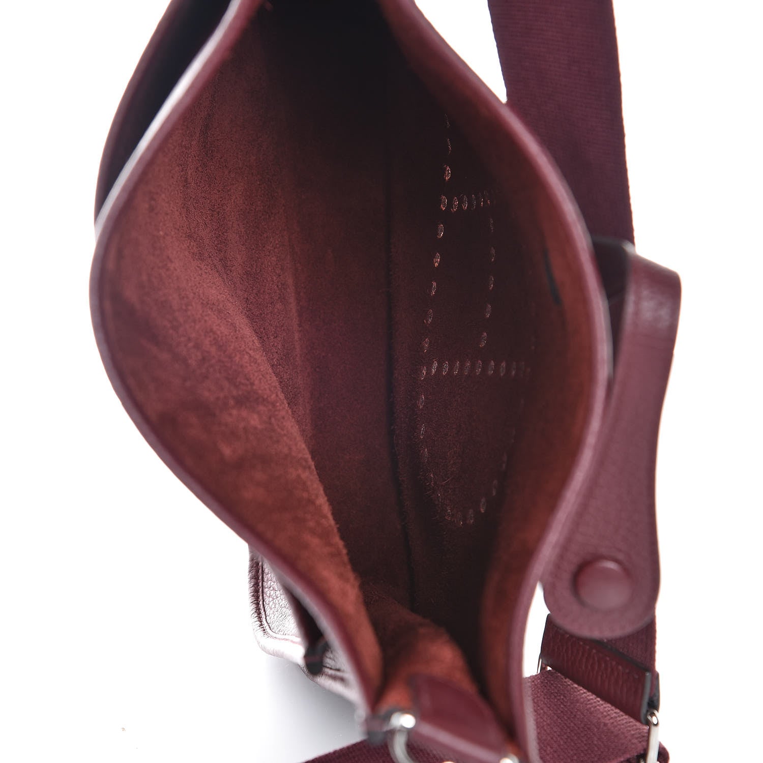 Hermes Taurillon Clemence Evelyne III PM Bordeaux 5 of 8