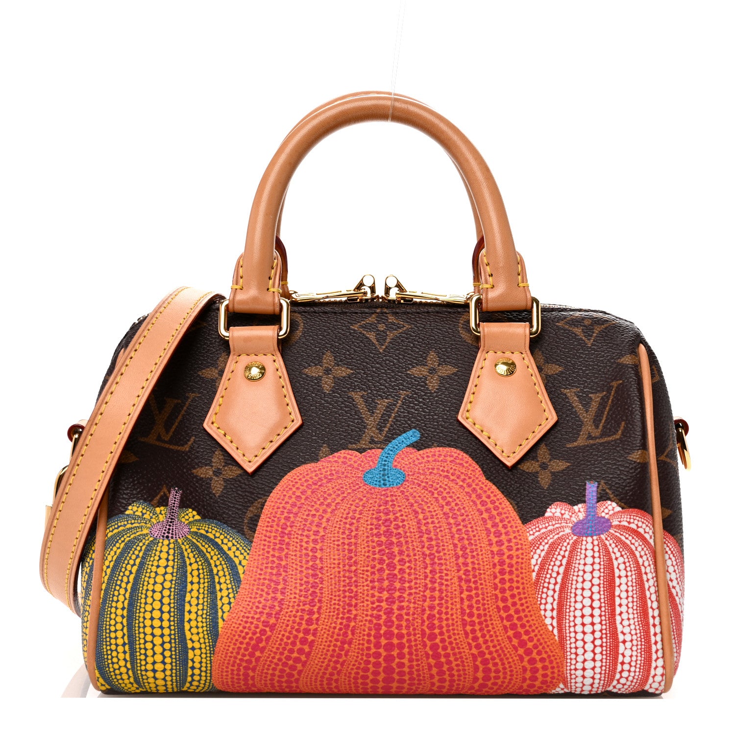 Louis Vuitton LV X YK Monogram Pumpkins Speedy Bandouliere 20 1 of 13