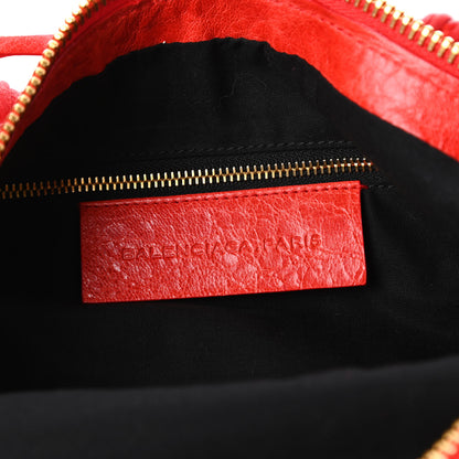 Balenciaga Agneau Giant 21 Gold Hardware Hobo Vermillion 8 of 10