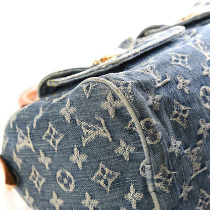 Louis Vuitton Monogram Denim Neo Speedy Blue 5 of 12