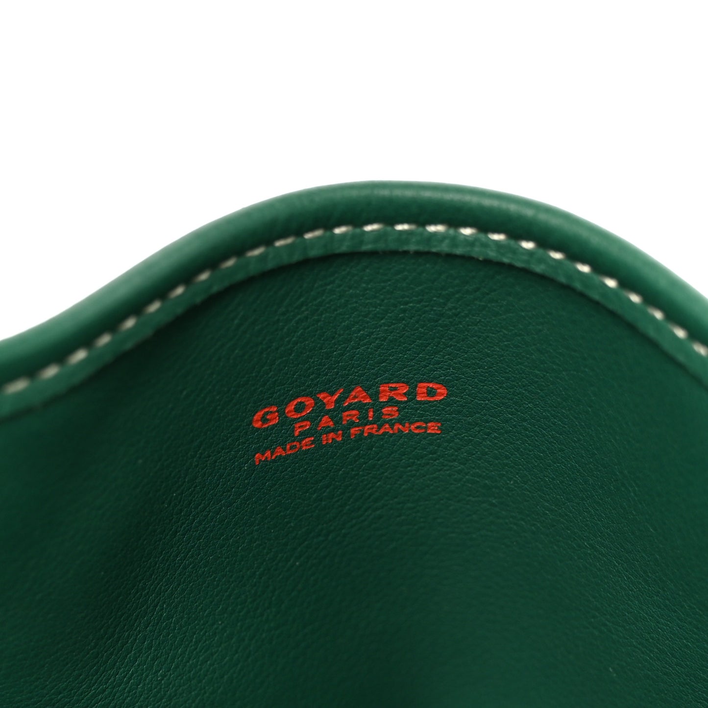 Goyardine Reversible Mini Anjou Green