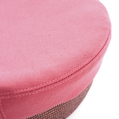 Hermes Toile De Chanvre Cotton Stretch Cavale Pop Cap 57 Rose 10 of 12