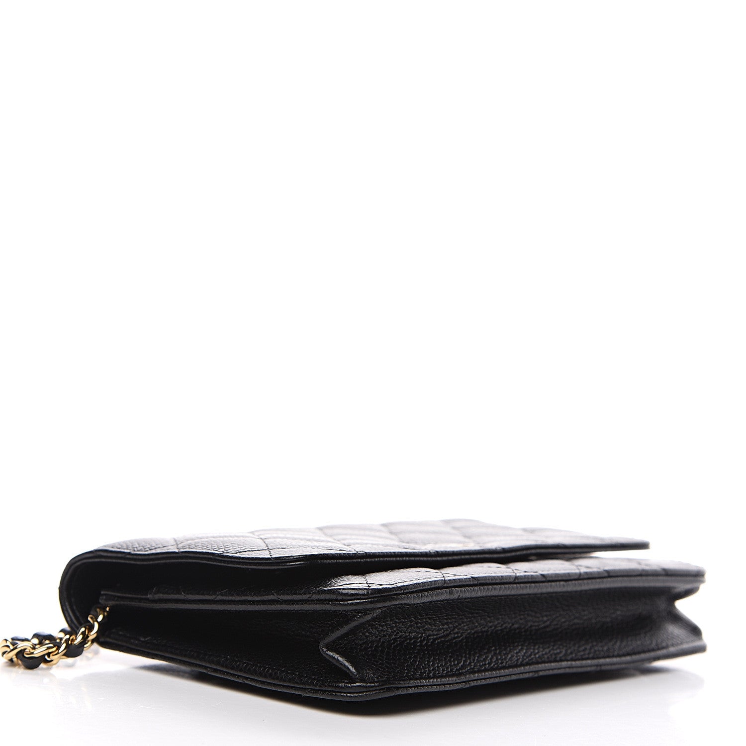 Chanel Caviar Quilted Wallet On Chain WOC Black 3 of 7