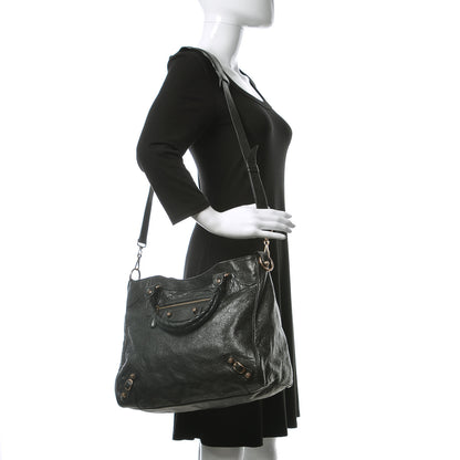Balenciaga Agneau Giant 12 Rose Gold Hardware Velo Black 2 of 12