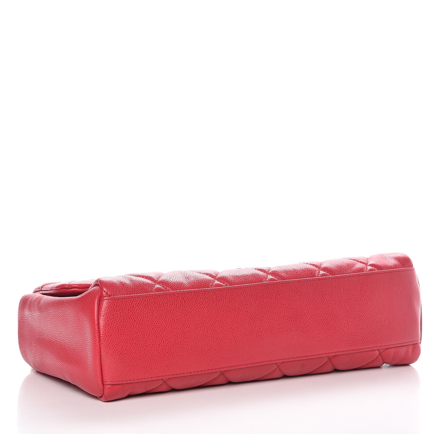Chanel Glazed Soft Caviar Large Flap Red 4 of 10