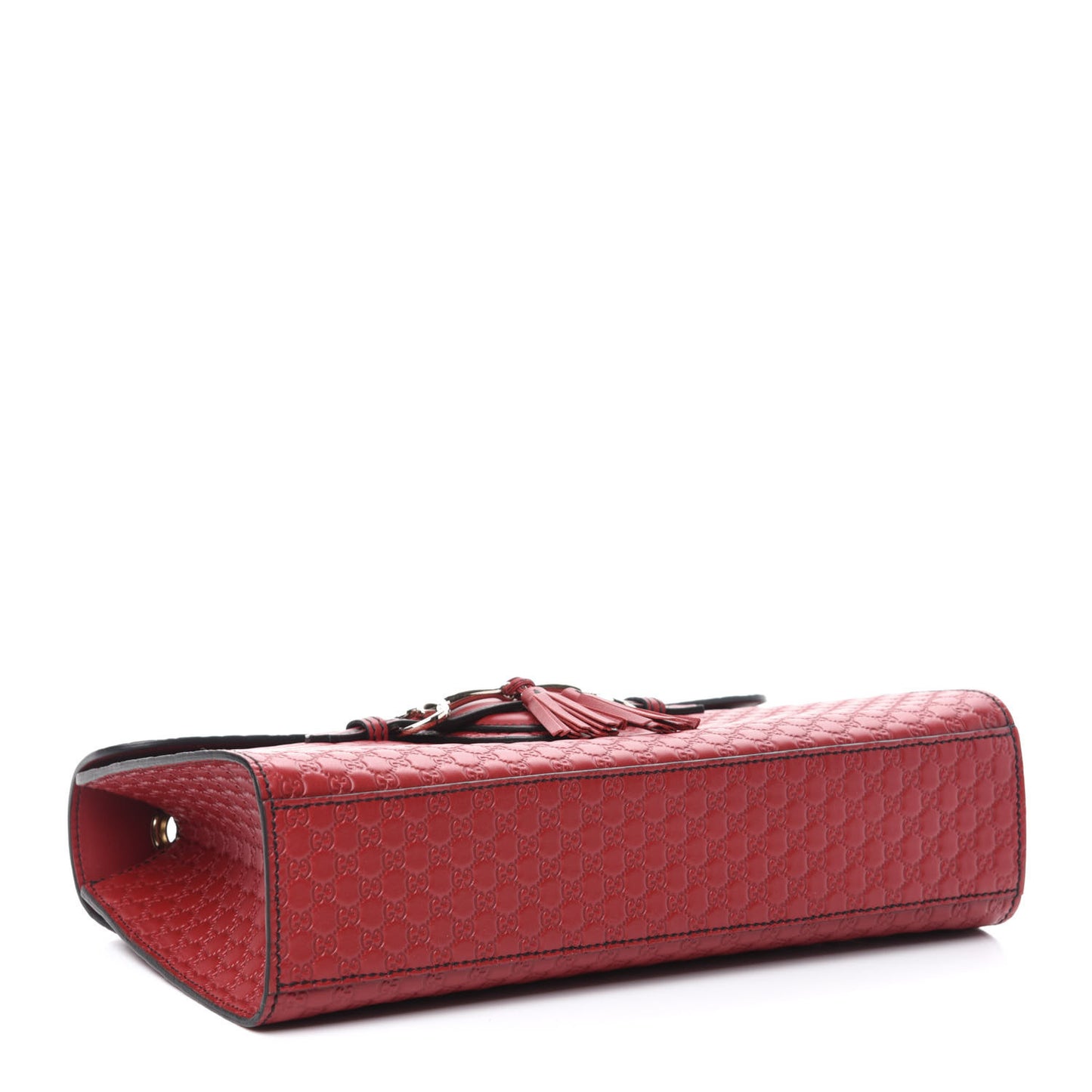 Microguccissima Medium Emily Chain Shoulder Bag Red