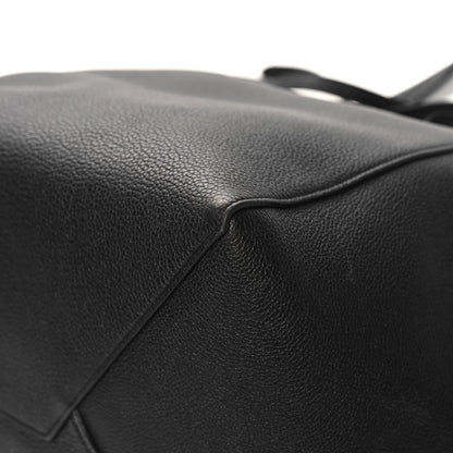 Celine Soft Grained Calfskin Medium Belt Cabas Phantom Black 9 of 11