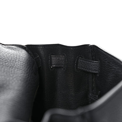 Hermes Togo Kelly Retourne 25 Black 15 of 38