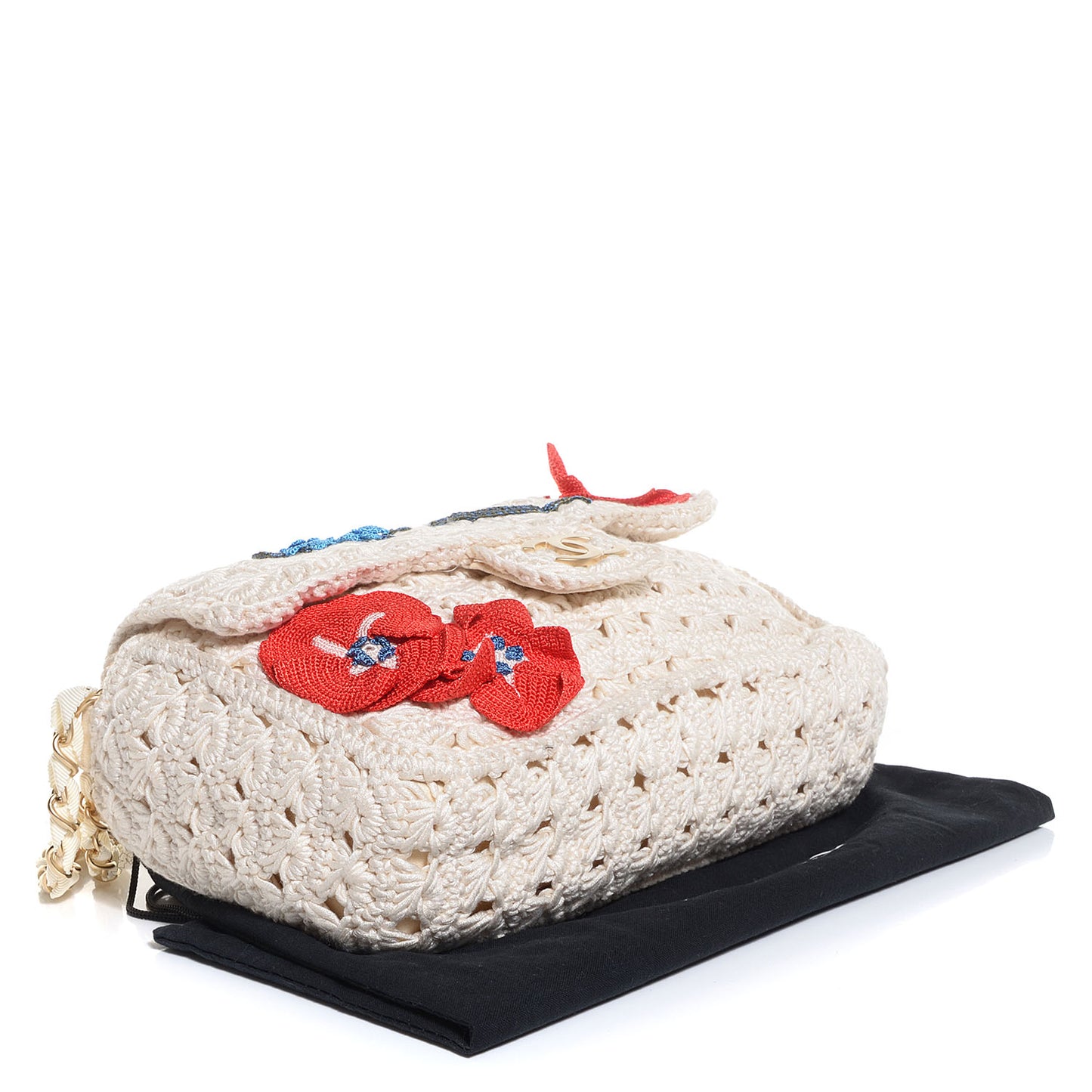 Crochet Camellia Small Flap
