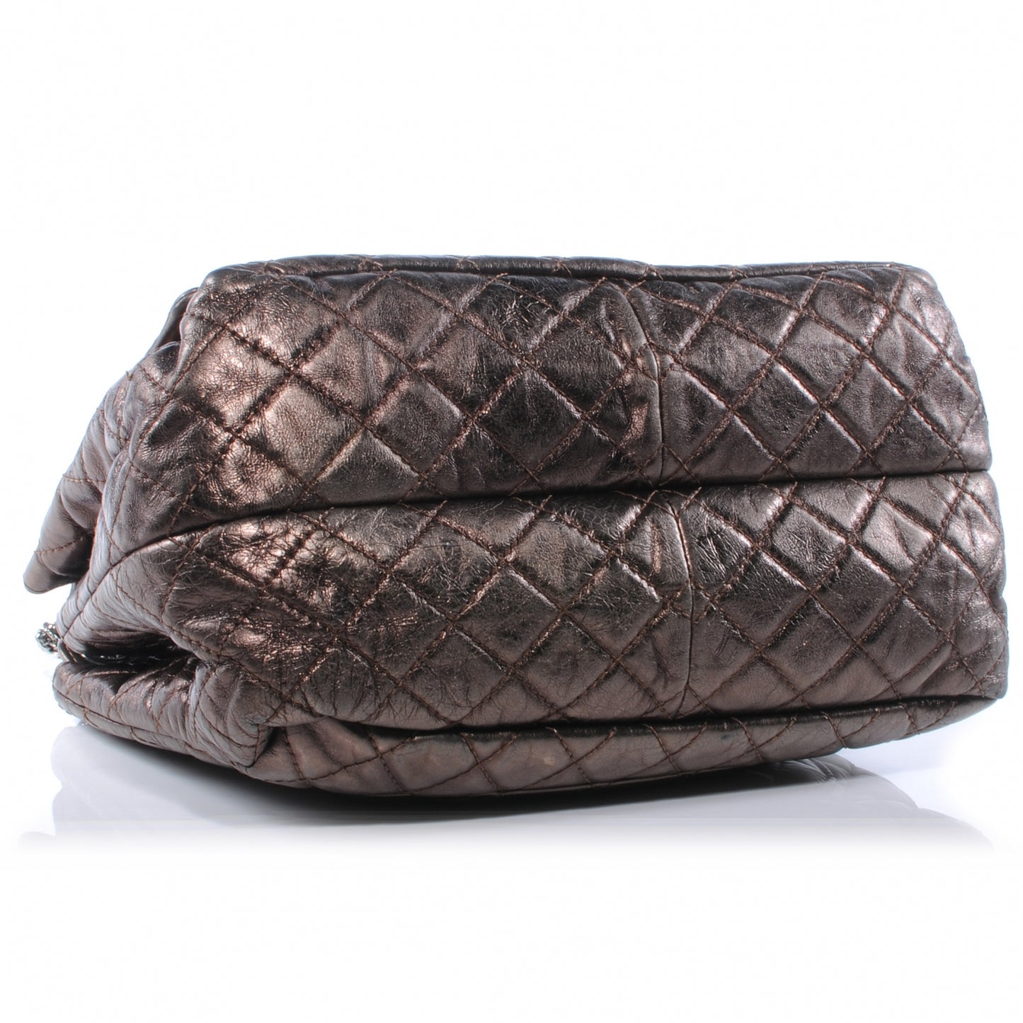 Aged Calfskin Reissue 2.55 Accordion Flap Bronze