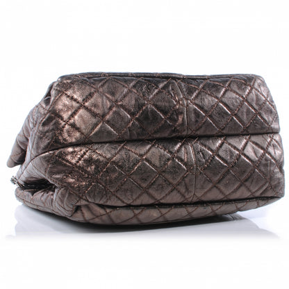 Chanel Aged Calfskin Reissue 2.55 Accordion Flap Bronze 4 of 8