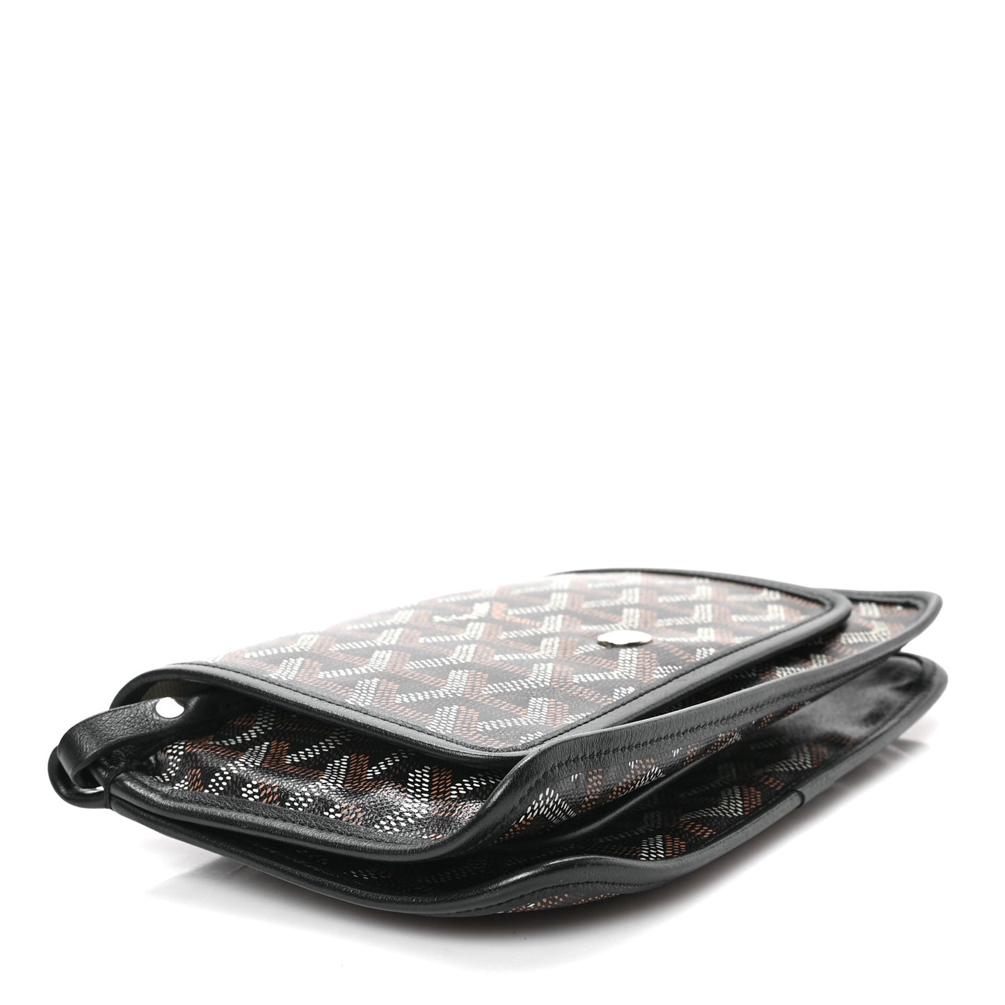 Goyardine Plumet Wallet Clutch Black