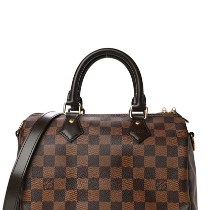 Louis Vuitton Damier Ebene Speedy Bandouliere 25 8 of 11