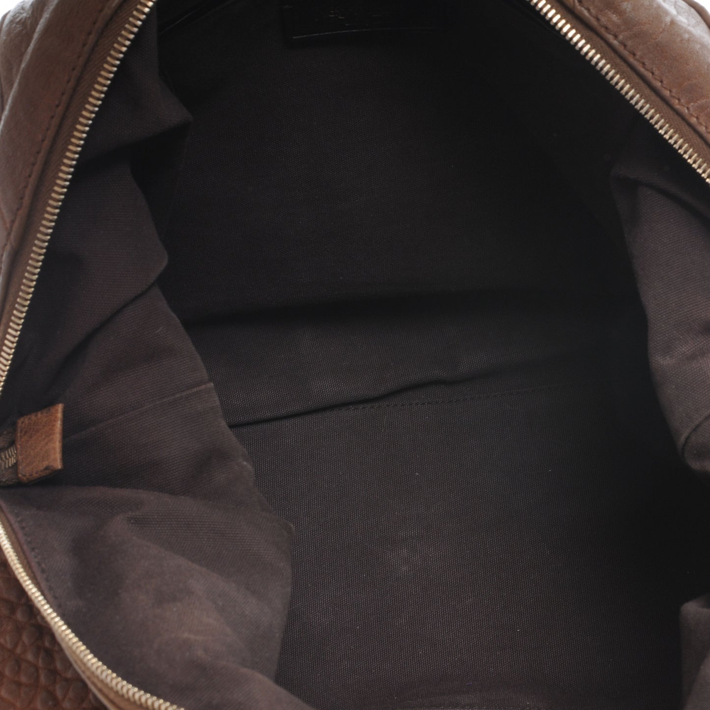 Pebbled Lambskin Easy Sac Brown