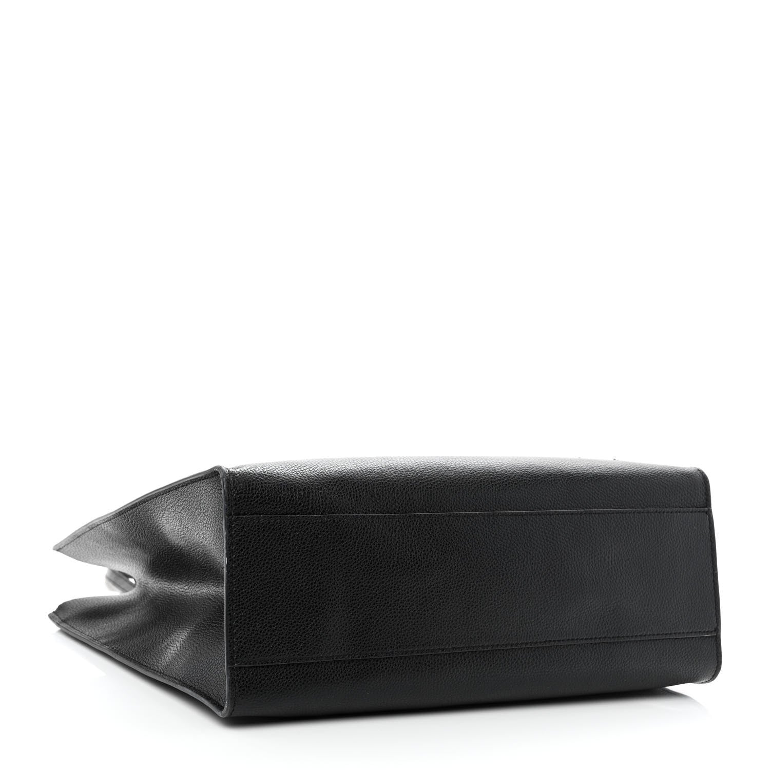 Marc Jacobs Grained Calfskin Grind Shopper Tote Black 4 of 11